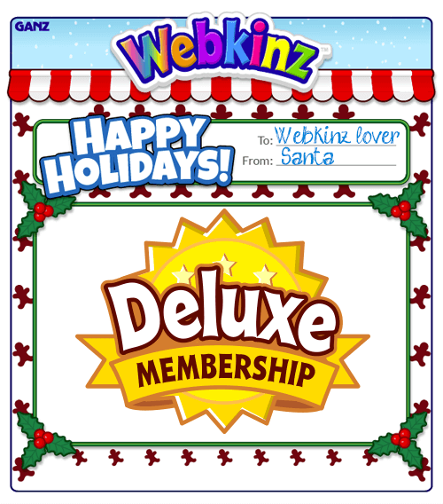 Webkinz deluxe membership cost